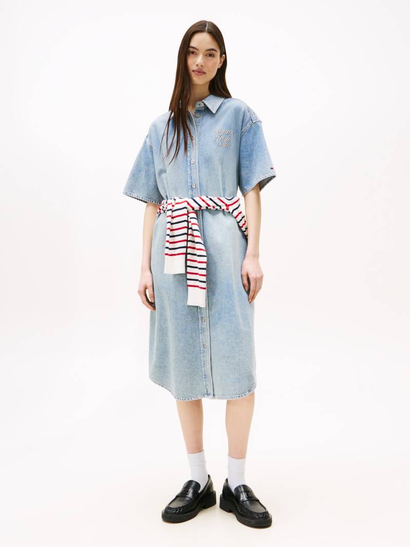 Tommy Jeans Jeanskleid "TJW DENIM SHIRTDRESS SS" von Tommy Jeans