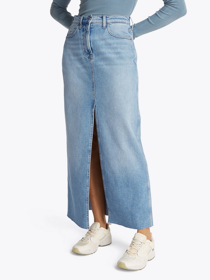 Tommy Jeans Jeansrock CLAIRE MAXI SKIRT BI0112 in Maxi-Länge, in hellblauer Waschung von Tommy Jeans