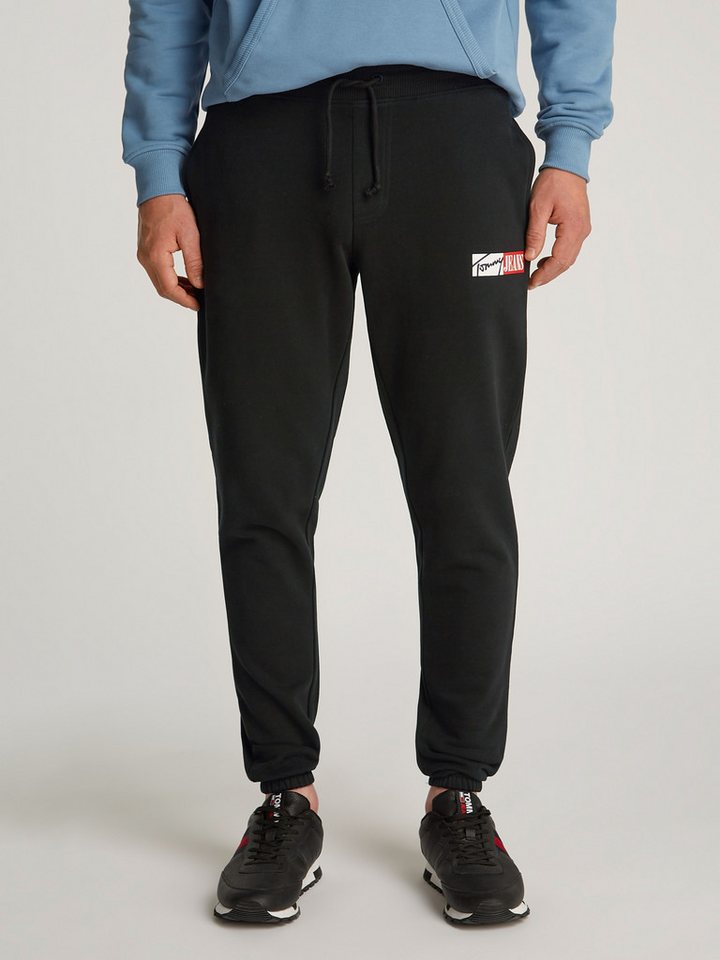 Tommy Jeans Jogginghose TJM SLIM ENTRY SWEATPANT mit Logo von Tommy Jeans