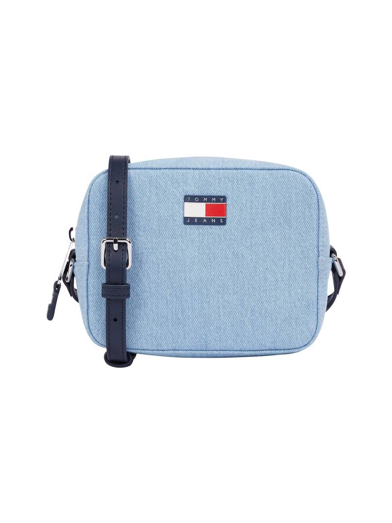 Tommy Jeans Kameratasche "TJW ESS MUST CAMERA BAG DENIM", Damen Umhängetasche, Schultertasche, Mini Bag mit Logoflagge von Tommy Jeans