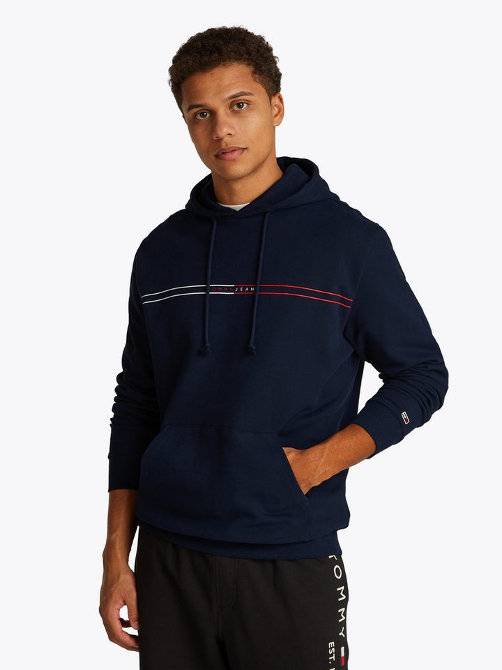 Tommy Jeans Kapuzensweatshirt TJM REG ENTRY GRAPHIC HOODIE EXT mit mehrfarbigen Print von Tommy Jeans