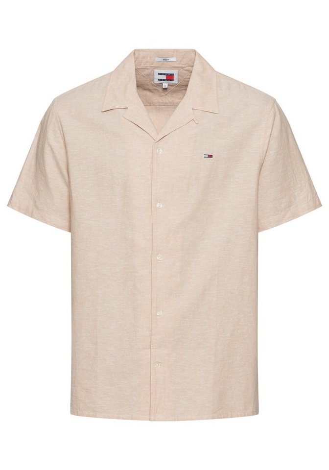 Tommy Jeans Kurzarmhemd TJM LINEN BLEND CAMP SHIRT EXT von Tommy Jeans