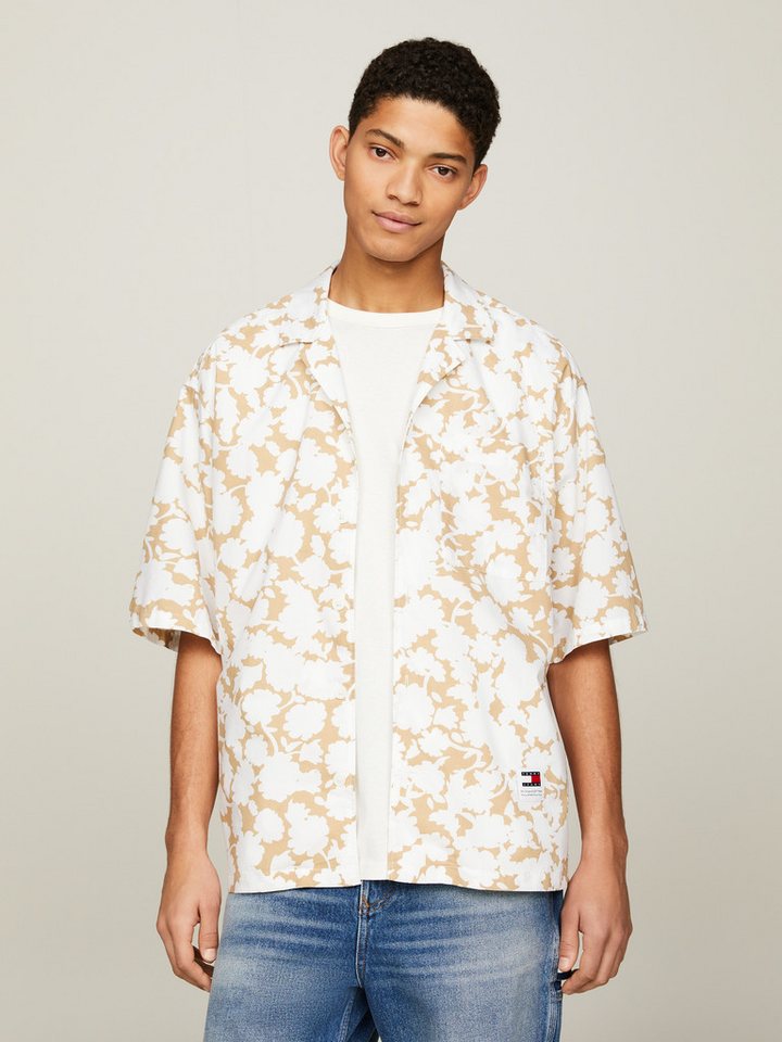Tommy Jeans Kurzarmhemd TJM RLX FLORAL AOP CAMP SHIRT mit Allover-Print von Tommy Jeans