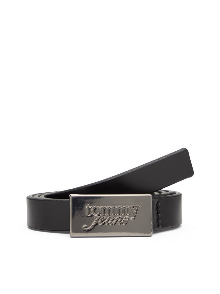 Tommy Jeans Ledergürtel TJW SCRIPT PLAQUE Breite 2 cm von Tommy Jeans