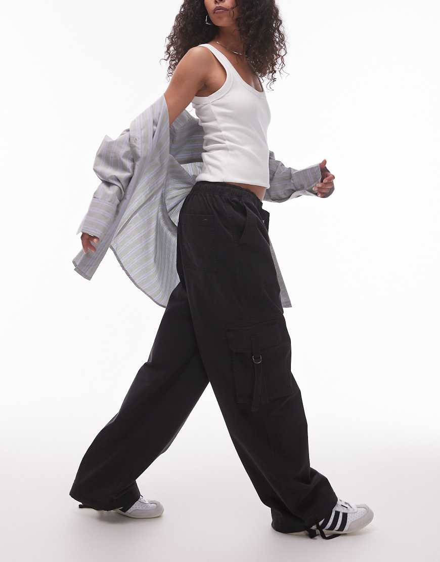 Tommy Jeans - Lockere Cargohose in Schwarz von Tommy Jeans