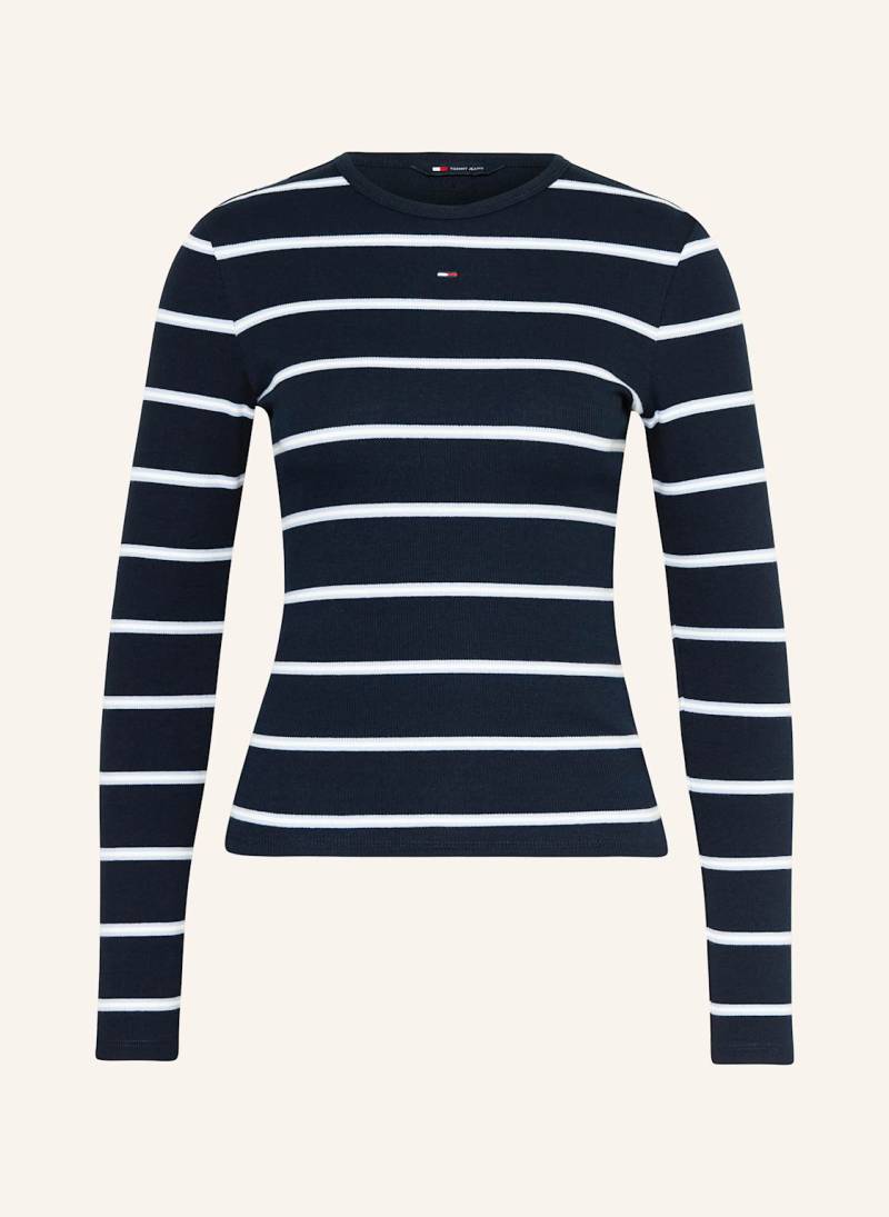 Tommy Jeans Longsleeve blau von Tommy Jeans