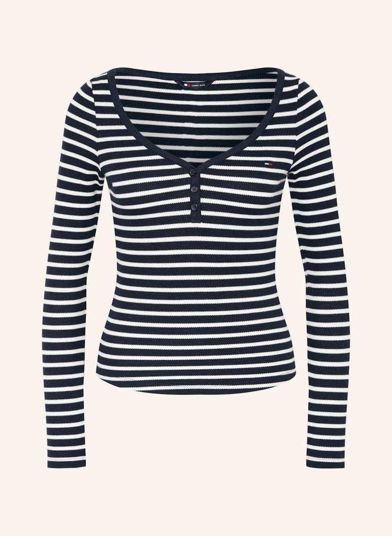 Tommy Jeans Longsleeve blau von Tommy Jeans