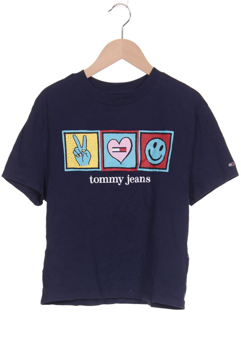 Tommy Jeans Damen T-Shirt, marineblau, Gr. 122 von Tommy Jeans