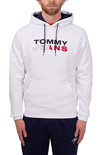 Tommy Jeans - Men's Printed Logo Hoodie - Size XL von Tommy Jeans