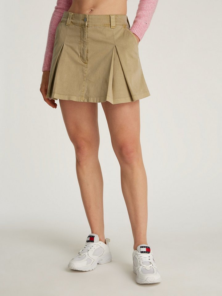 Tommy Jeans Minirock TJW MINI FRONT PLEATS SKIRT mit Falten im Vorderteil von Tommy Jeans