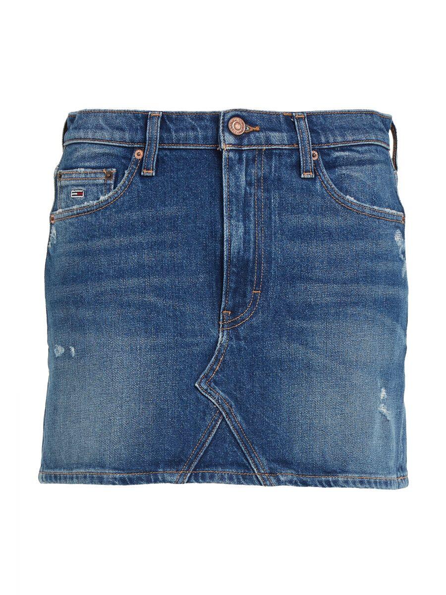 Tommy Jeans - Minirock blau von Tommy Jeans