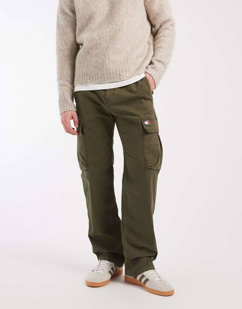 Tommy Jeans - Otis - Cargohose aus Canvas in Grün von Tommy Jeans