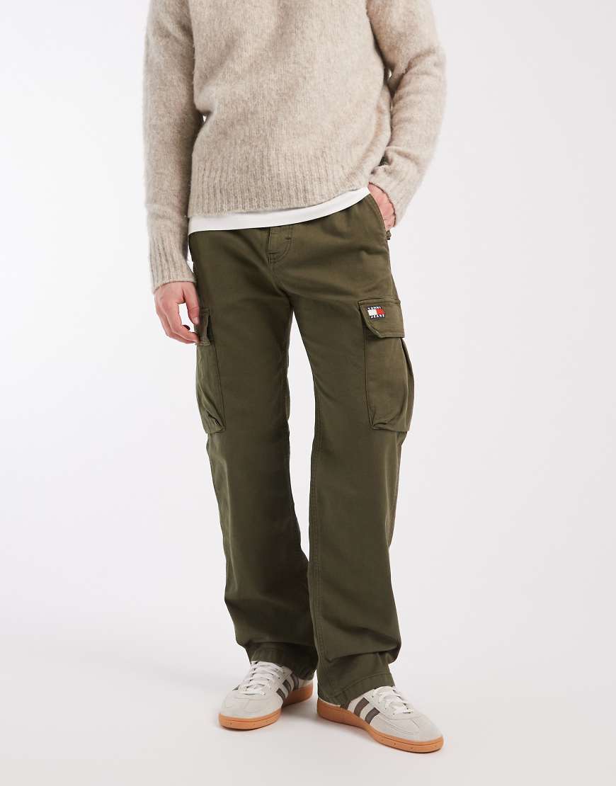 Tommy Jeans - Otis - Cargohose aus Canvas in Grün von Tommy Jeans