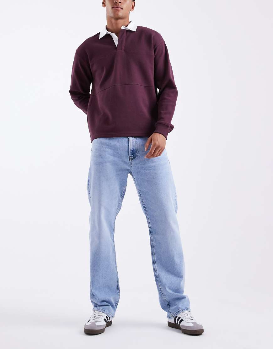 Tommy Jeans - Otis - Jeans in heller Waschung mit normalem, geradem Schnitt-Blau von Tommy Jeans