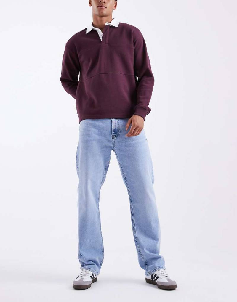 Tommy Jeans - Otis - Jeans in heller Waschung mit normalem, geradem Schnitt-Blau von Tommy Jeans