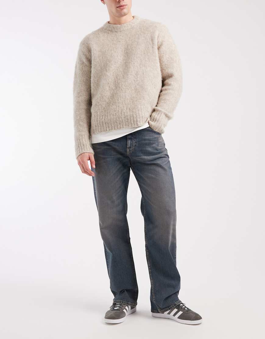 Tommy Jeans - Otis - Regular-Fit-Jeans in verwaschenem Mittelblau mit geradem Bein von Tommy Jeans