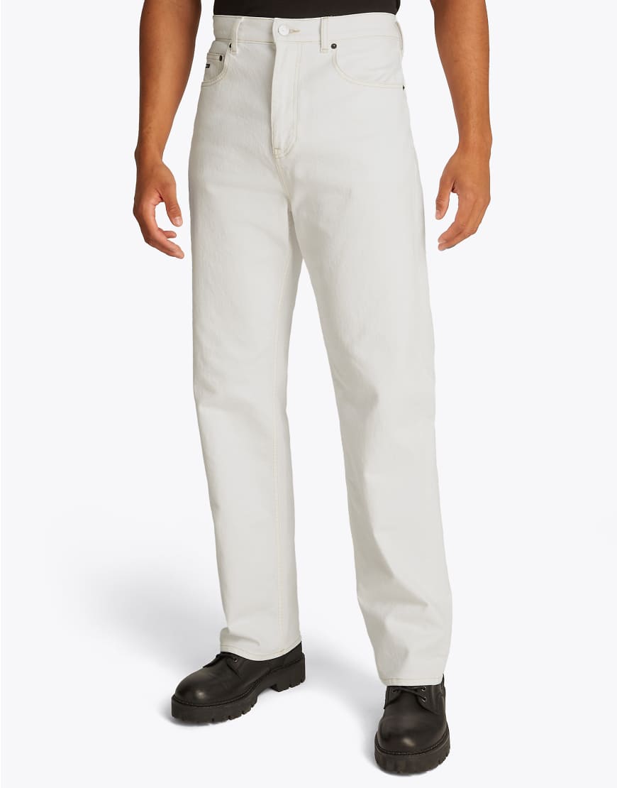 Tommy Jeans - Otis - Straight Jeans in Weiß mit Regular-Fit-Schnitt von Tommy Jeans