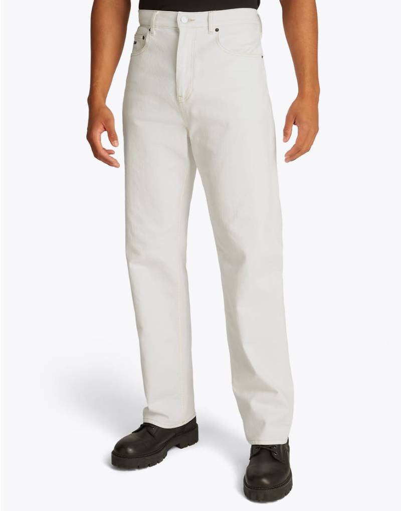 Tommy Jeans - Otis - Straight Jeans in Weiß mit Regular-Fit-Schnitt von Tommy Jeans