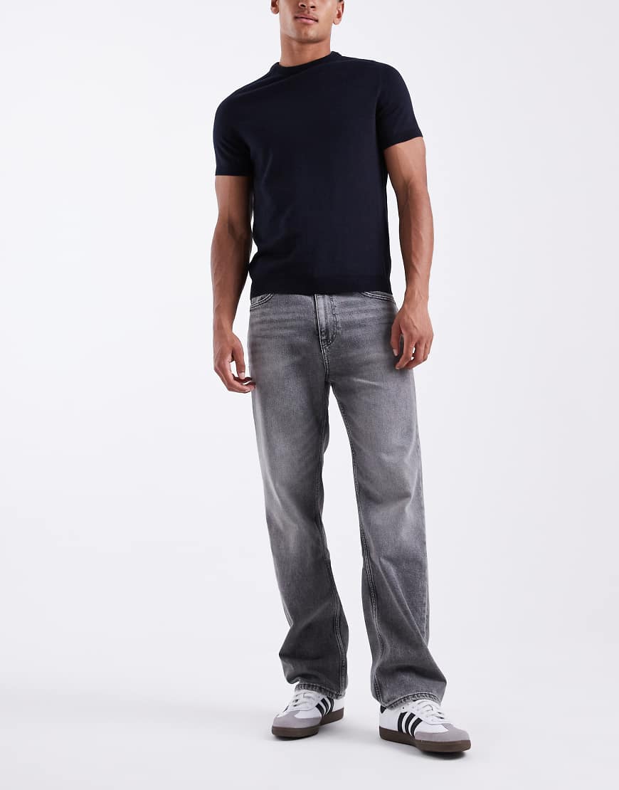 Tommy Jeans - Otis - Straight Jeans in verwaschenem Grau mit regulärem Schnitt von Tommy Jeans
