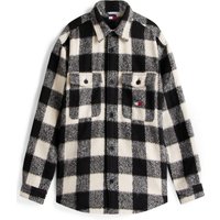 Tommy Jeans Overshirt aus recyceltem Material mit Check-Muster in XXL von Tommy Jeans