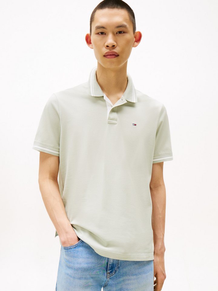 Tommy Jeans Poloshirt TJM REG TIPPED POLO EXT Mit Rundhalsausschnitt von Tommy Jeans