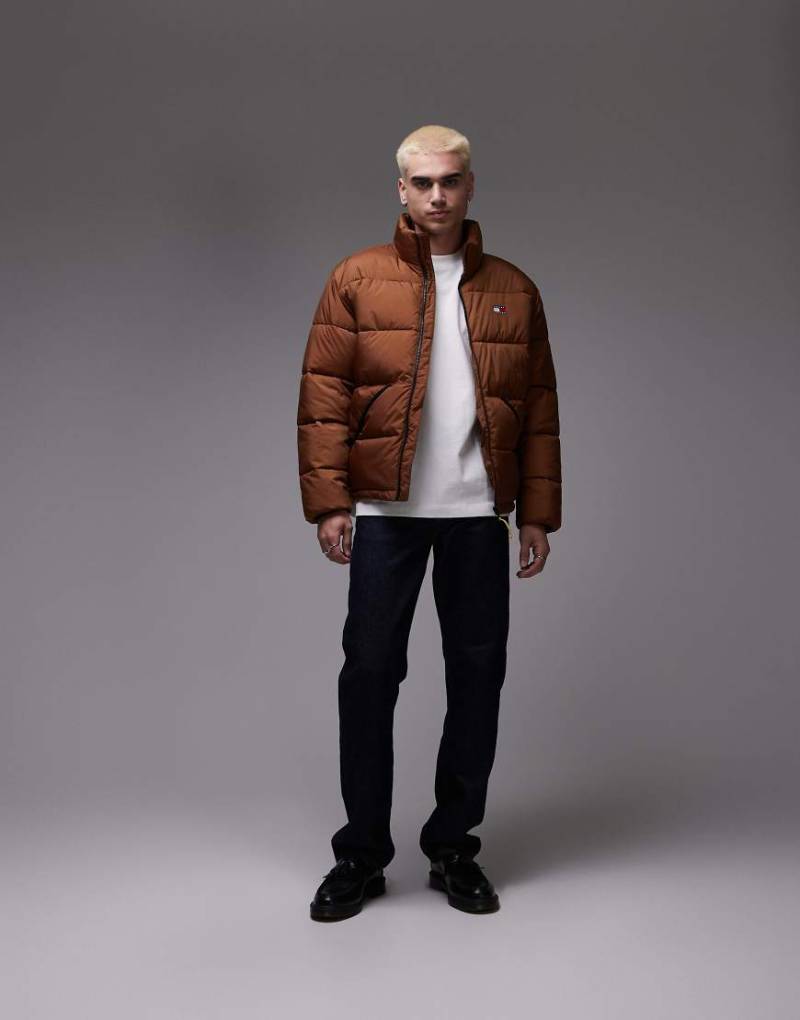 Tommy Jeans - Pufferjacke in Braun von Tommy Jeans