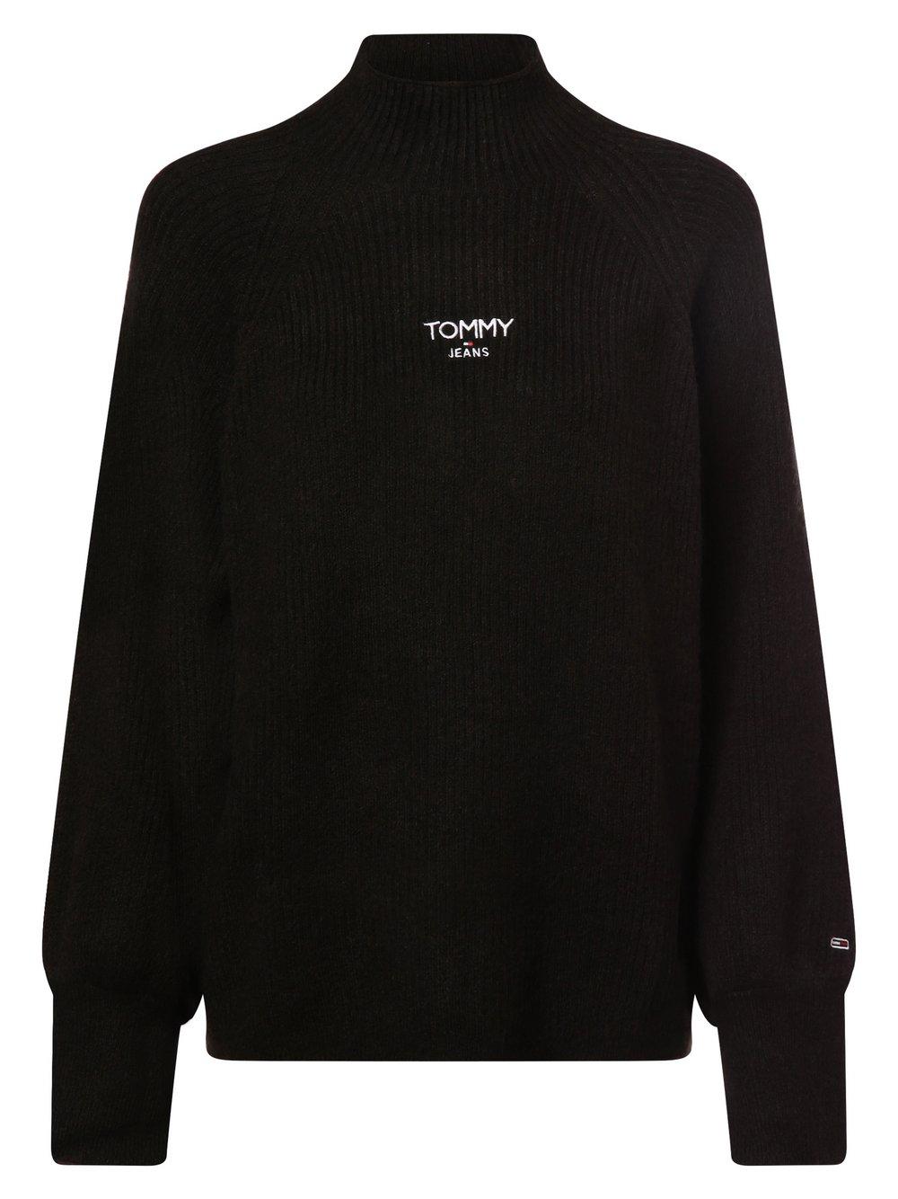 Tommy Jeans Pullover Damen Feinstrick, schwarz von Tommy Jeans