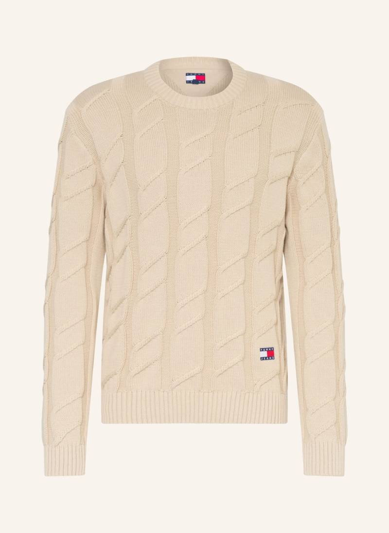 Tommy Jeans Pullover beige von Tommy Jeans