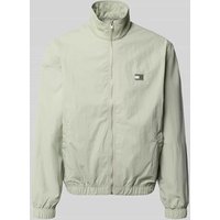 Tommy Jeans Regular Fit Blouson mit Stehkragen in Schilf, Größe L von Tommy Jeans