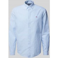 Tommy Jeans Regular Fit Freizeithemd mit Button-Down-Kragen Modell 'OXFORD' in Hellblau, Größe XXL Tommy Jeans Regular Fit Freizeithemd mit Button-Down-Kragen Modell 'OXFORD' in Hellblau, Größe XXL von Tommy Jeans