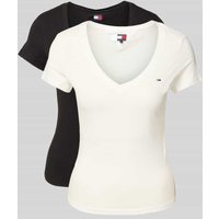 Tommy Jeans Regular Fit T-Shirt Set im 2er-Pack in Black, Größe XL Tommy Jeans Regular Fit T-Shirt Set im 2er-Pack in Black, Größe XL von Tommy Jeans