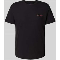 Tommy Jeans Regular Fit T-Shirt aus reiner Baumwolle in Black, Größe L von Tommy Jeans