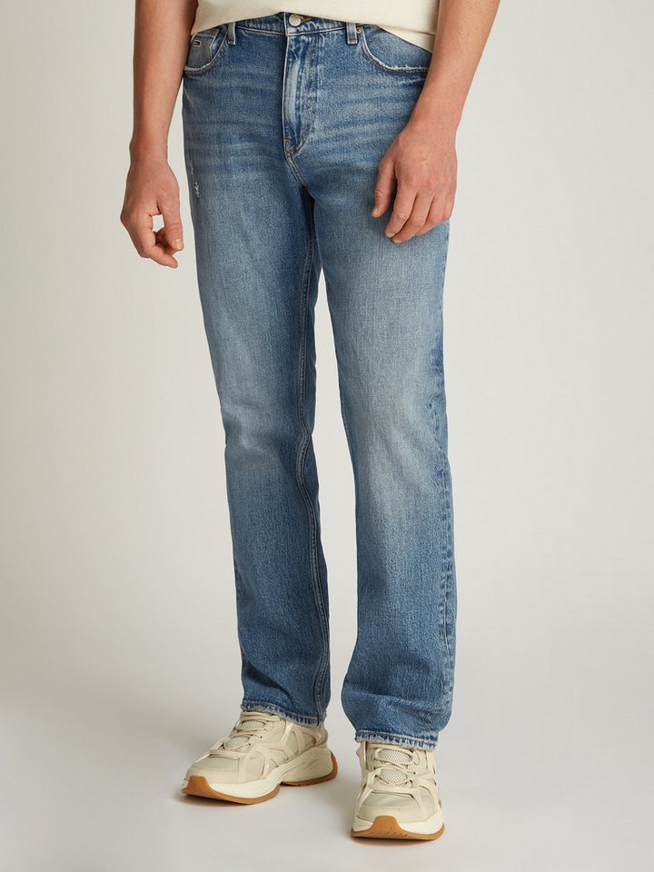 Tommy Jeans Slim-fit-Jeans Ryan Regular Slim Straight Slim‑Straight‑Jeans aus hochwertigem Denim regulärer Leibhöhe von Tommy Jeans
