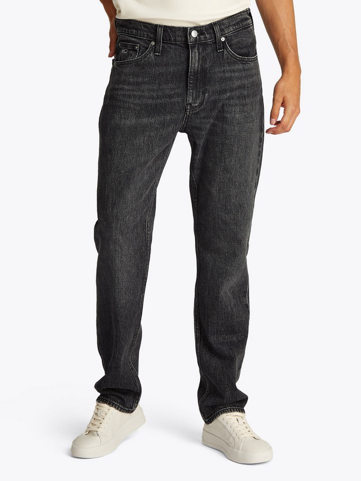 Tommy Jeans Slim-fit-Jeans Ryan Regular Slim Straight Slim‑Straight‑Jeans aus hochwertigem Denim regulärer Leibhöhe Tommy Jeans Slim-fit-Jeans Ryan Regular Slim Straight Slim‑Straight‑Jeans aus hochwertigem Denim regulärer Leibhöhe von Tommy Jeans