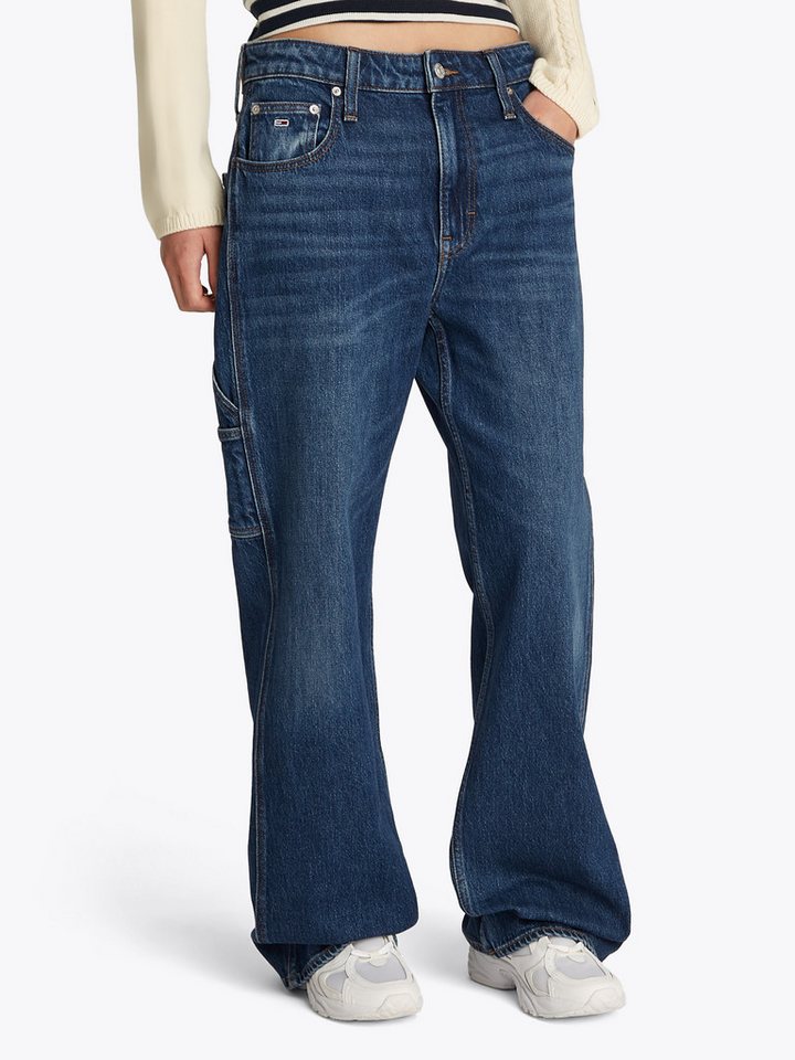 Tommy Jeans Relax-fit-Jeans MIA MR RLXD STR in blauer Waschung, mit Hammerschlaufe von Tommy Jeans