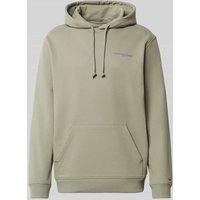 Tommy Jeans Relaxed Fit Hoodie aus reiner Baumwolle in Oliv, Größe XXL von Tommy Jeans