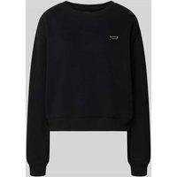 Tommy Jeans Relaxed Fit Sweatshirt aus Baumwoll-Mix in Black, Größe S Tommy Jeans Relaxed Fit Sweatshirt aus Baumwoll-Mix in Black, Größe S von Tommy Jeans