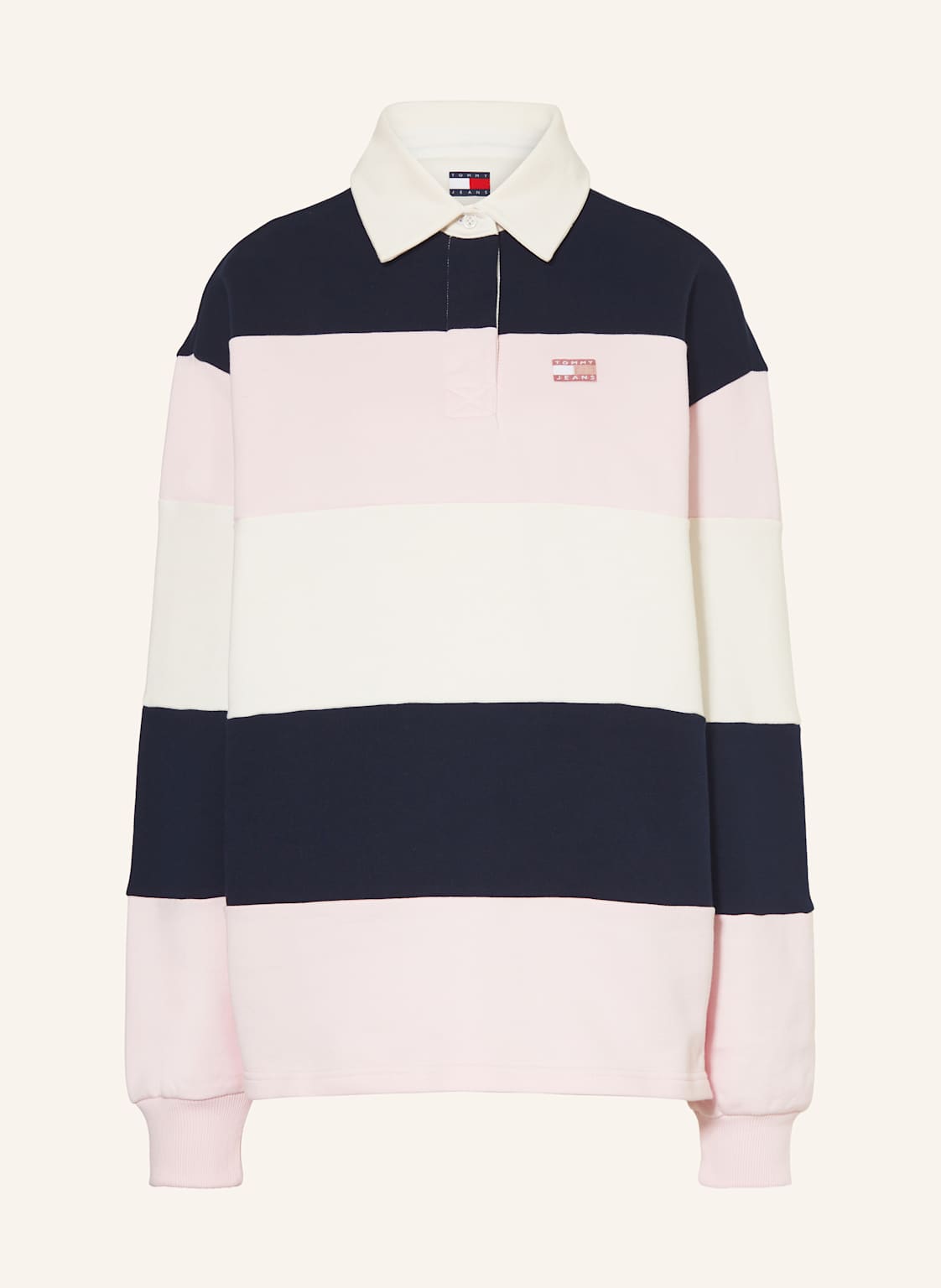 Tommy Jeans Rugbyshirt rosa von Tommy Jeans