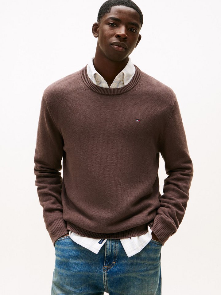 Tommy Jeans Rundhalspullover Slim fit mit Rundhalsausschnitt von Tommy Jeans