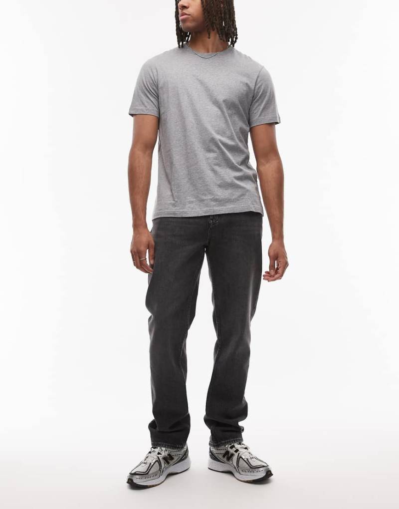 Tommy Jeans - Ryan - Schmal und gerade geschnittene Jeans in verwaschenem Schwarz von Tommy Jeans