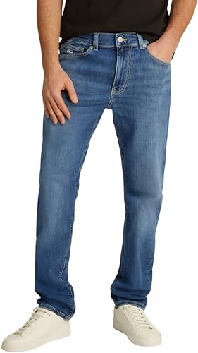 Tommy Jeans Ryan Slim STR Dh0235 Gerade, Herren, Denim (Denim Medium), 28W / 36L von Tommy Jeans
