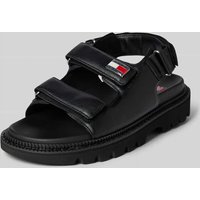 Tommy Jeans Sandalen mit Label-Detail Modell 'FANCY' in Black, Größe 41 Tommy Jeans Sandalen mit Label-Detail Modell 'FANCY' in Black, Größe 41 von Tommy Jeans