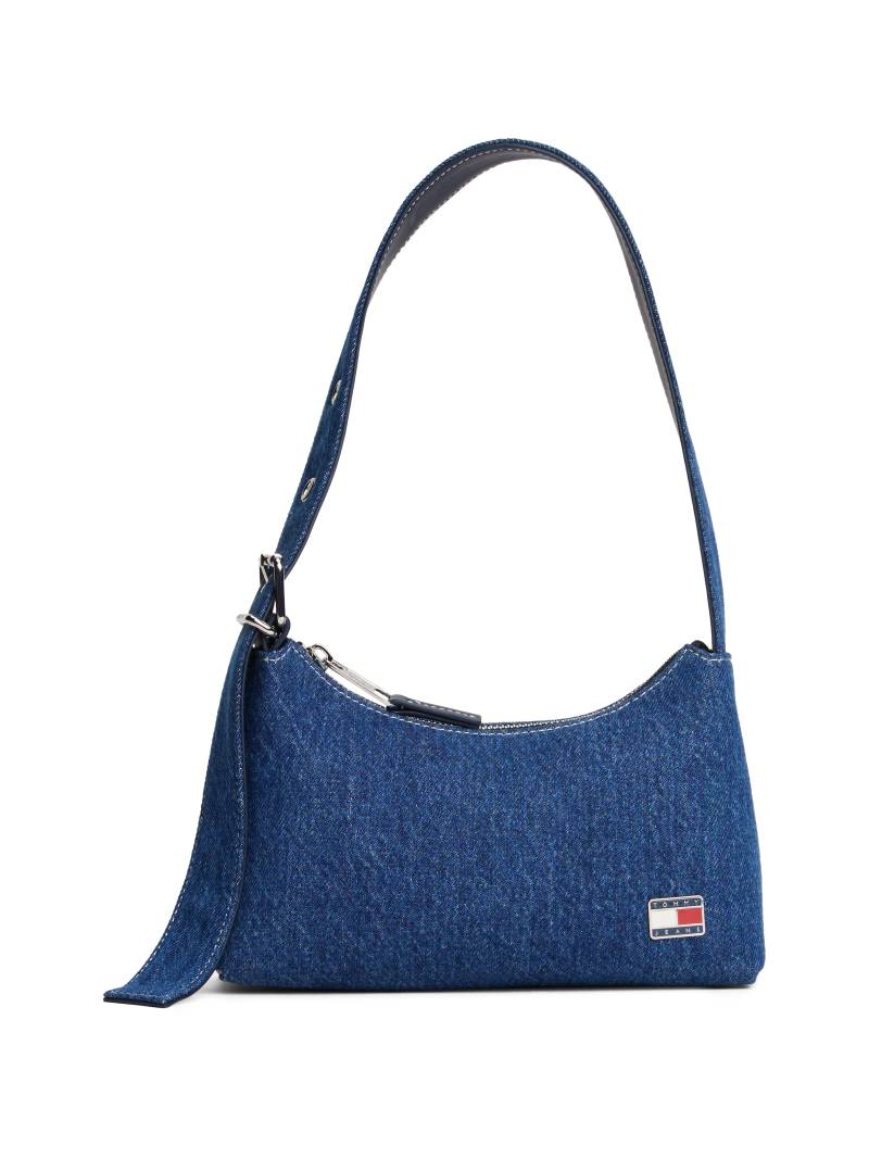 Tommy Jeans Schultertasche "TJW COOL DENIM SHOULDER BAG", Damen Minibag, Umhängetasche mit Ziernähten von Tommy Jeans