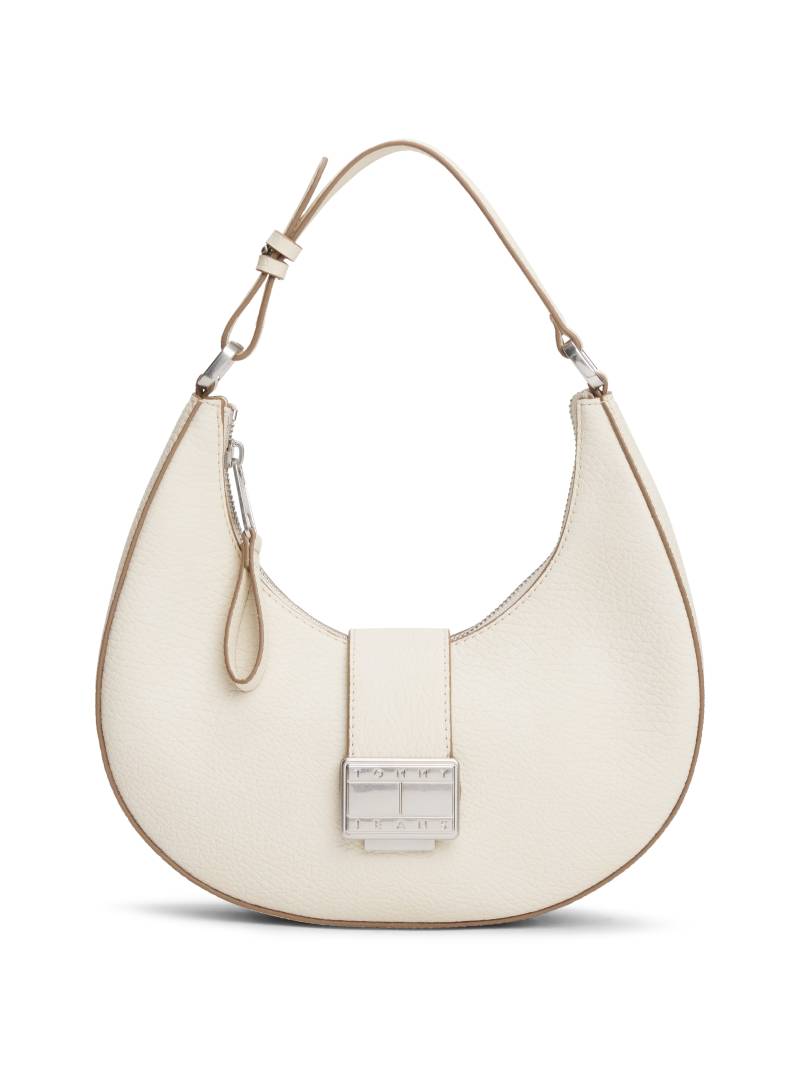 Tommy Jeans Schultertasche "TJW CRUSH SHOULDER BAG", Damen Hobo, Umhängetasche, Tragetasche mit Logo-Schmuckelement von Tommy Jeans