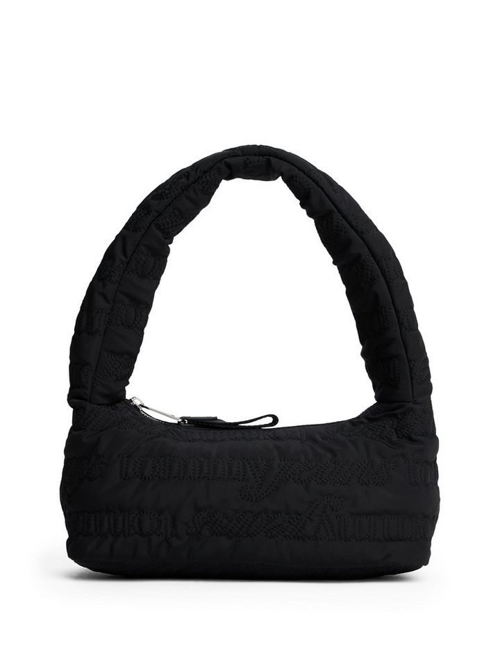 Tommy Jeans Schultertasche TJW URBAN AOP SHOULDER BAG, Damen Hobobag, Umhängetasche mit auffälliger Logostickerei von Tommy Jeans