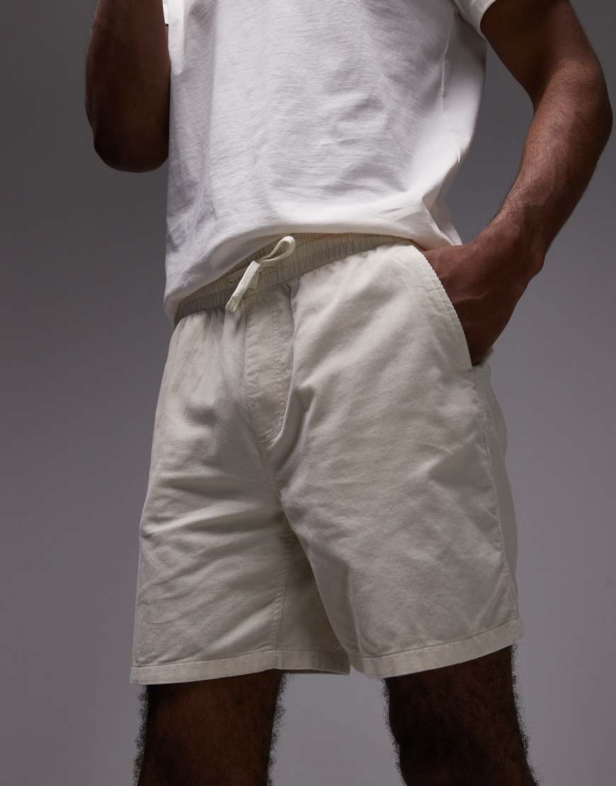 Tommy Jeans - Shorts aus Cord in Beige-Neutral Tommy Jeans - Shorts aus Cord in Beige-Neutral von Tommy Jeans