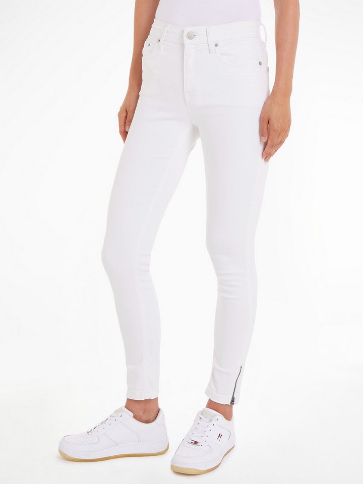 Tommy Jeans Skinny-fit-Jeans NORA MD SKN ANK ZIP BG4293 mit Reißverschlüssen am Saum von Tommy Jeans