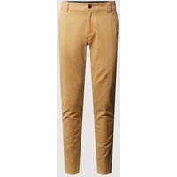 Tommy Jeans Slim Fit Chino mit Stretch-Anteil Modell 'Scanton' in Beige, Größe 28/30 von Tommy Jeans