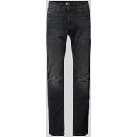 Tommy Jeans Slim Fit Jeans im 5-Pocket-Design Modell 'SCANTON' in Anthrazit, Größe 29/32 von Tommy Jeans
