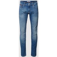 Tommy Jeans Slim Fit Jeans im 5-Pocket-Design Modell 'SCANTON' in Jeansblau, Größe 31/30 von Tommy Jeans